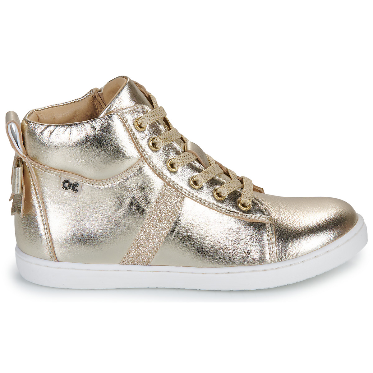 Citrouille et Compagnie NUD Oro Sneakers Bambina - Imagen 2